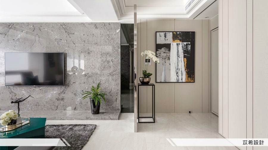 106㎡现代风住宅  苡希创意设计-10