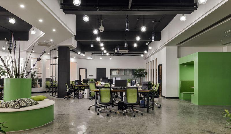 互联网+时代的办公空间设计 | 轻松愉悦的轻奢新主义-11