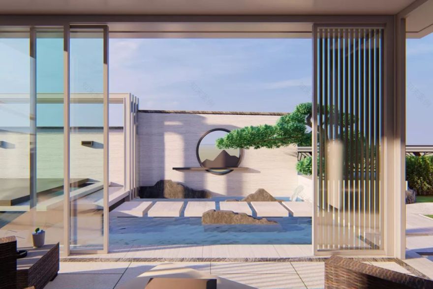 江边庭院,借景生情的设计美学-11