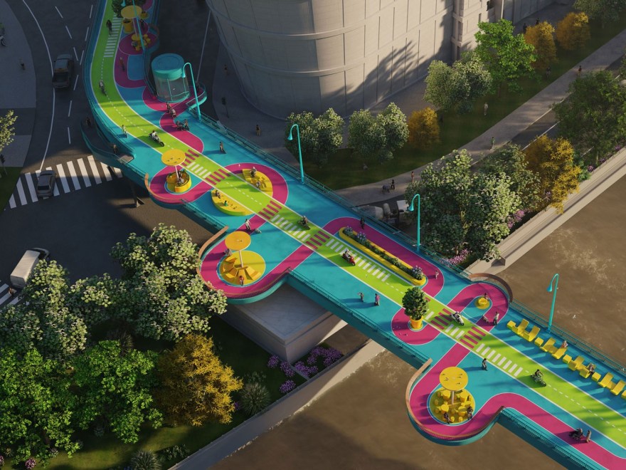 上海普济路高架桥景观-3