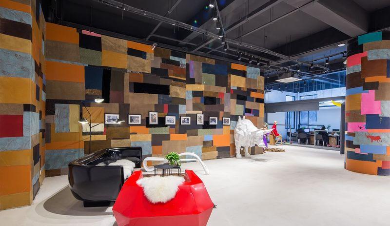 奥林皮业艺术工厂店设计-4