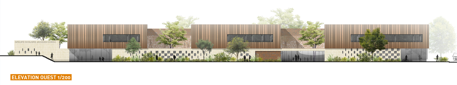 雅克·希拉克学校与体育馆-48