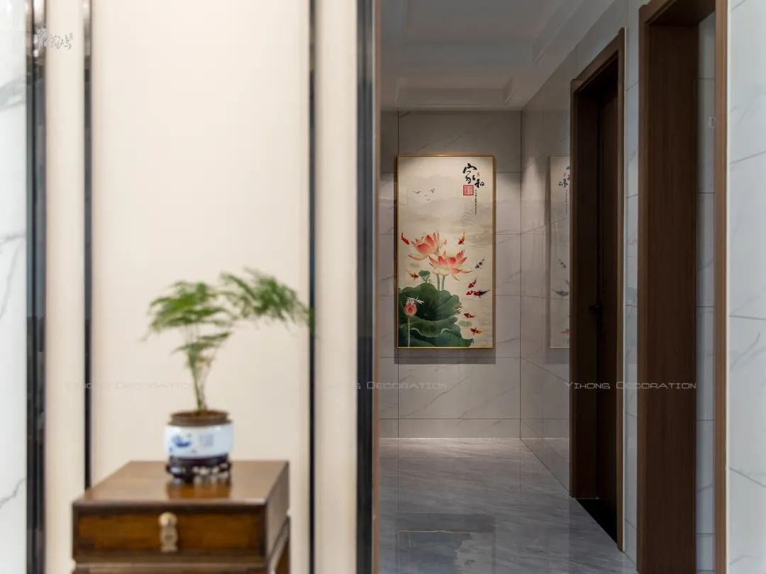 现代江南 · 140㎡新中式圈椅的现代演绎丨中国广州丨艺鸿装饰-31