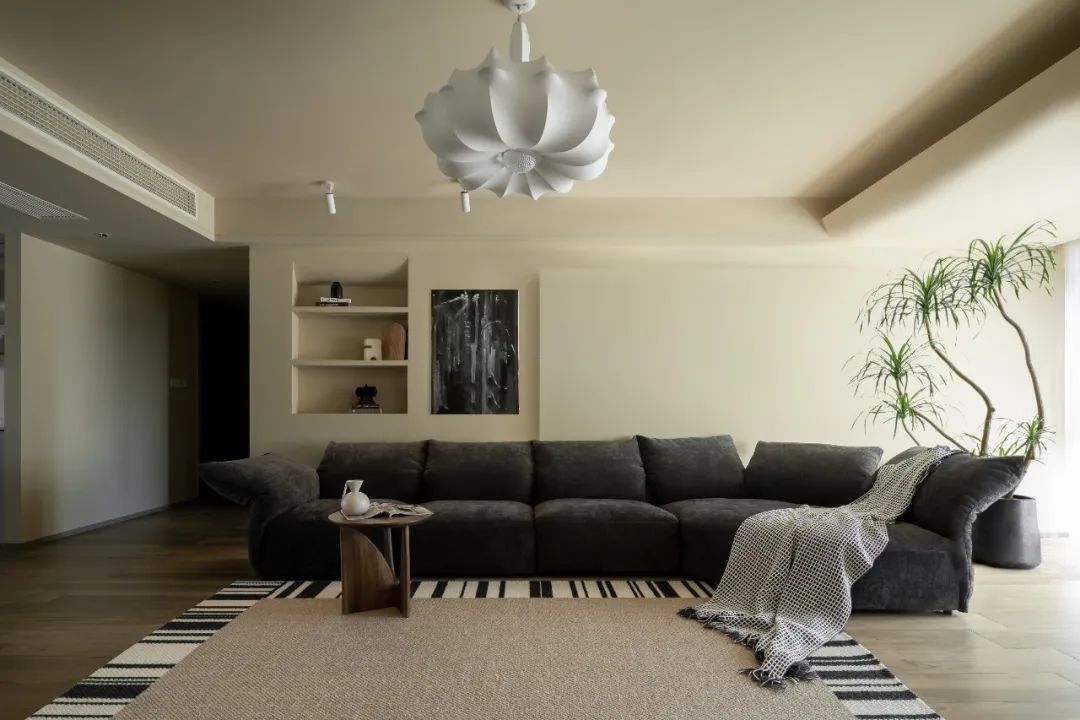 自然之居 · 奶油侘寂风格的宁静魅力丨淺尺住建-17