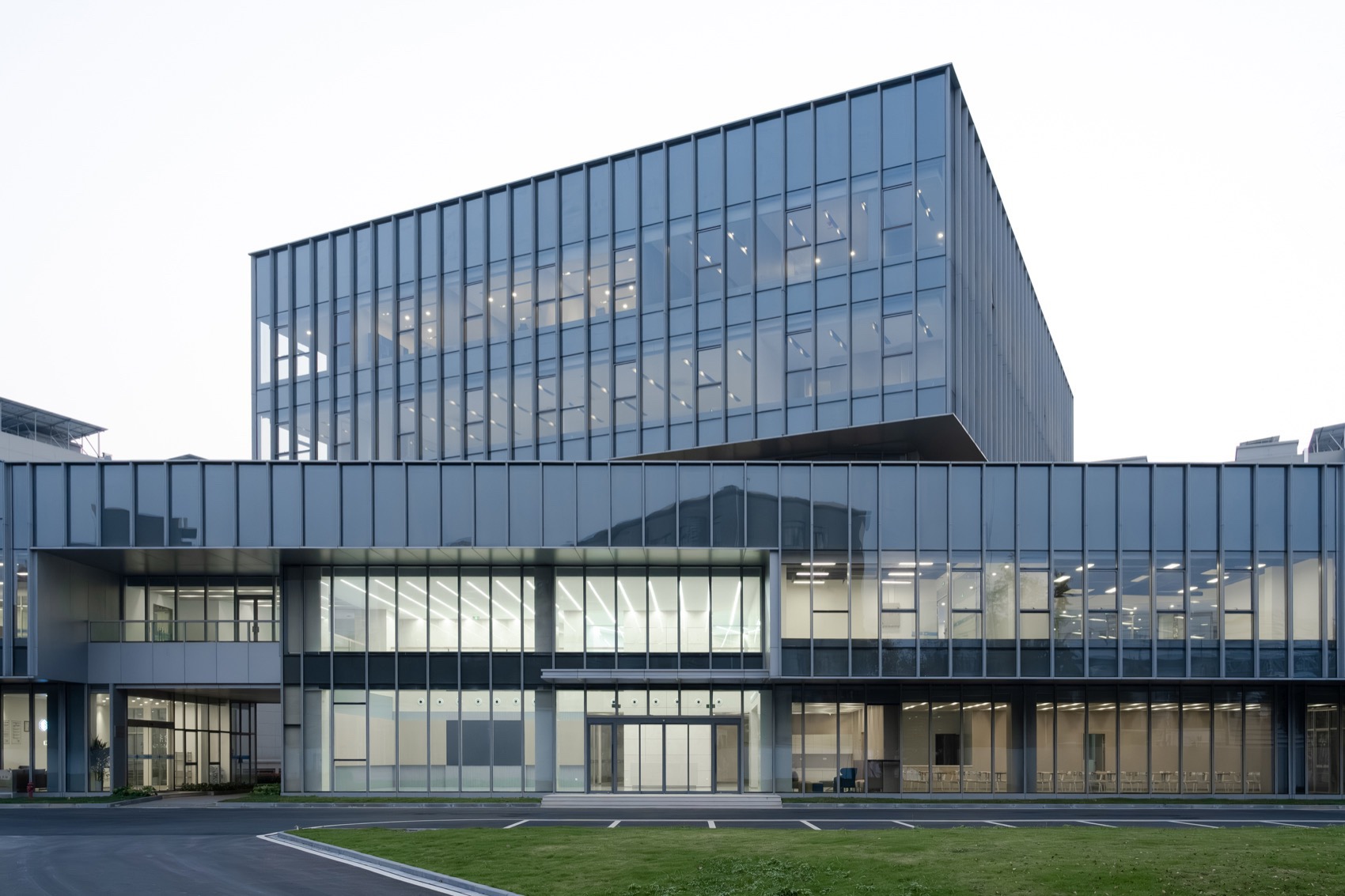 中达科技办公综合体丨中国浙江丨上海半场半地建筑设计工作室-124