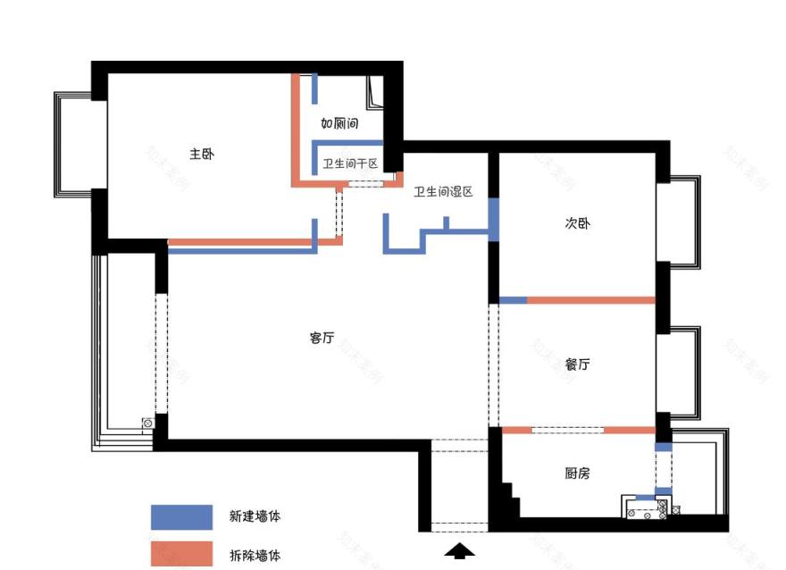 JORYA 玖雅平层改造丨中国北京丨玖雅装饰-13