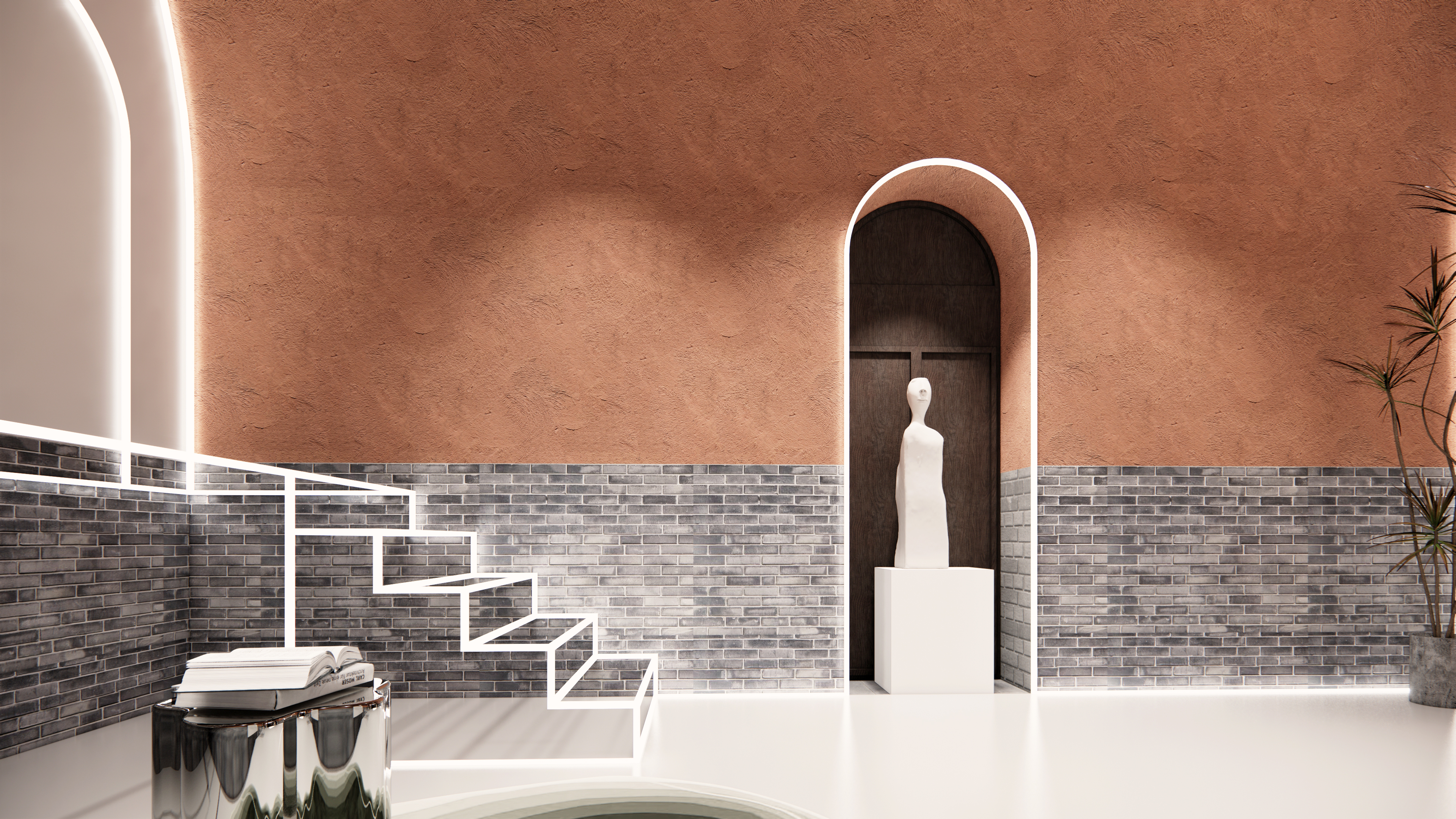 窑洞美学空间设计——书房场景-7