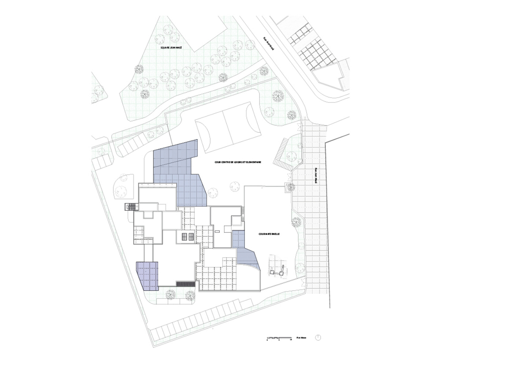 巴黎附近一所小学的翻新项目丨法国丨SOL architecture et urbanisme-63
