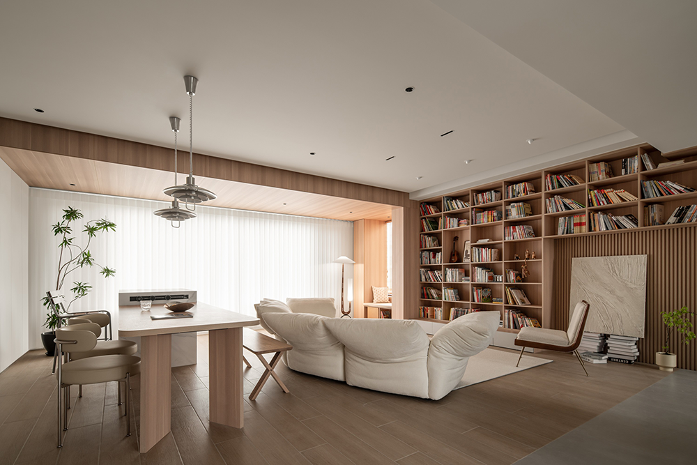 极简原木私宅设计丨中国合肥丨合肥壹研设计-11