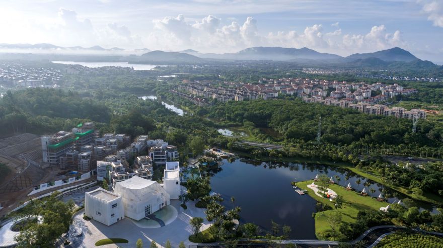 Flickering Peak CP·SUN RIVER Art Gallery / Wutopia Lab-55