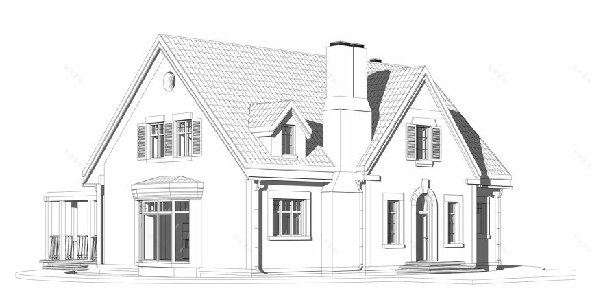 都铎式房屋丨俄罗斯莫斯科丨Anastasiia Muratova-11