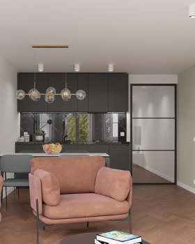 TC Livingroom + Kitchen - Interior Design