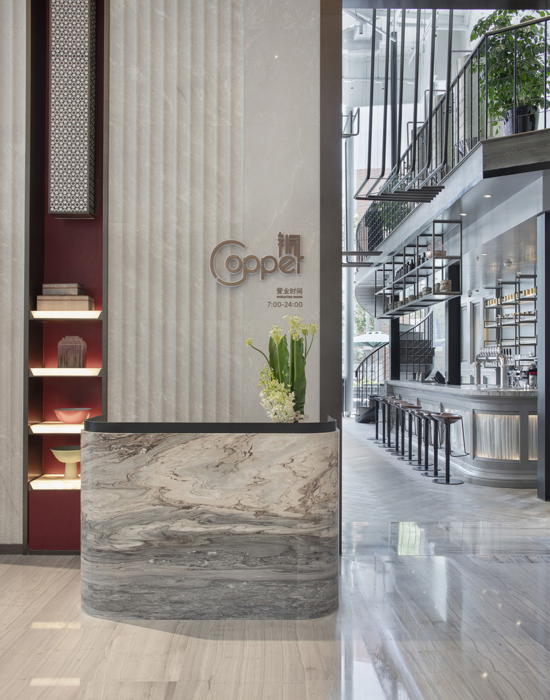 上海世茂皇家艾美酒店COPPER铜餐厅-3