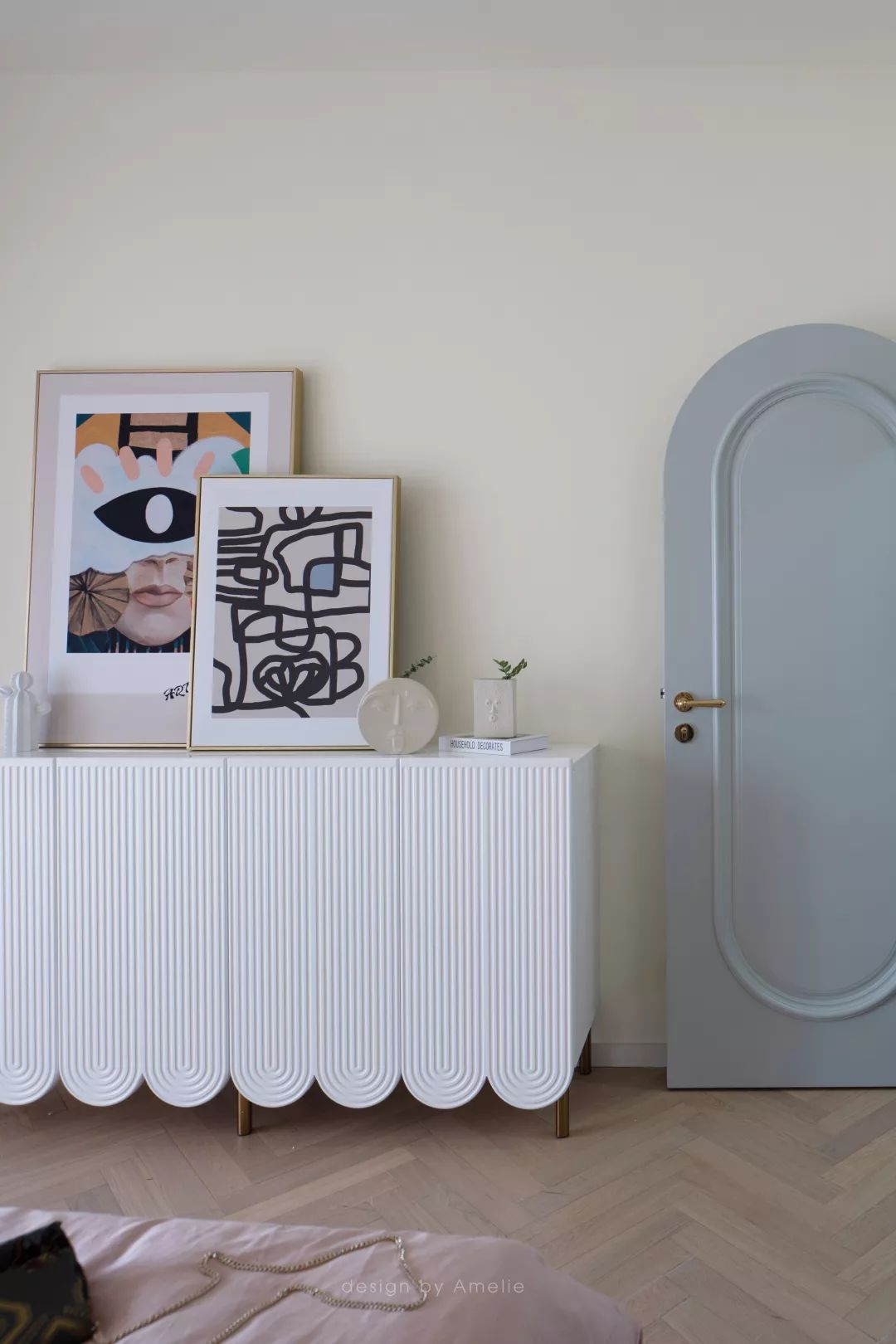 88㎡武汉住宅 | 红配绿温暖空间,以人为本的设计理念-59