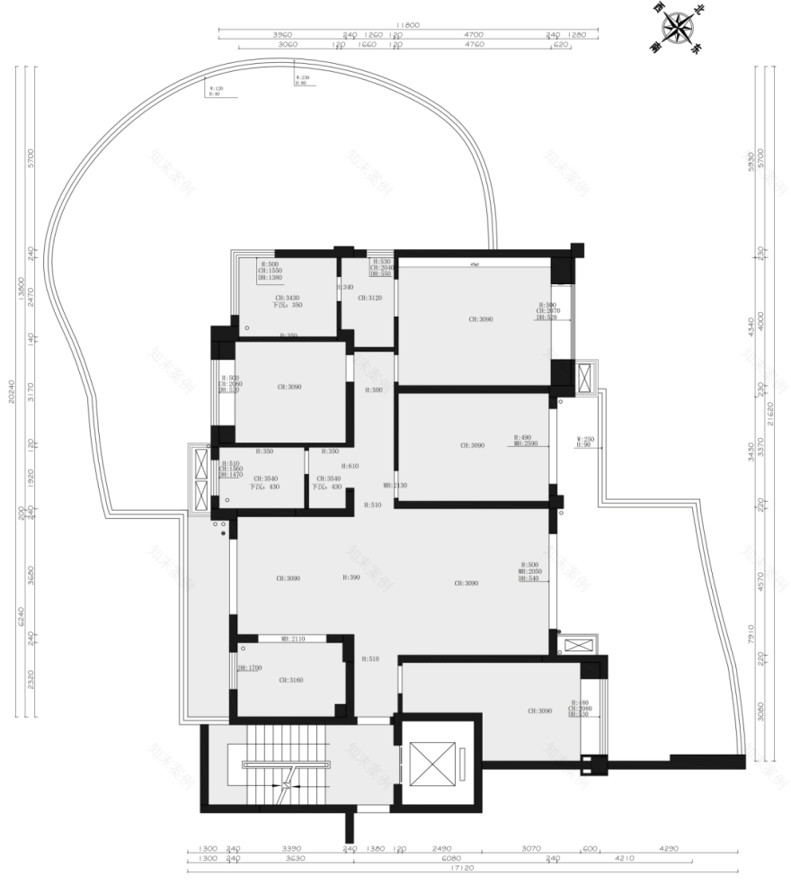 泸州世纪玺悦私宅设计丨中国泸州丨松间设计-47