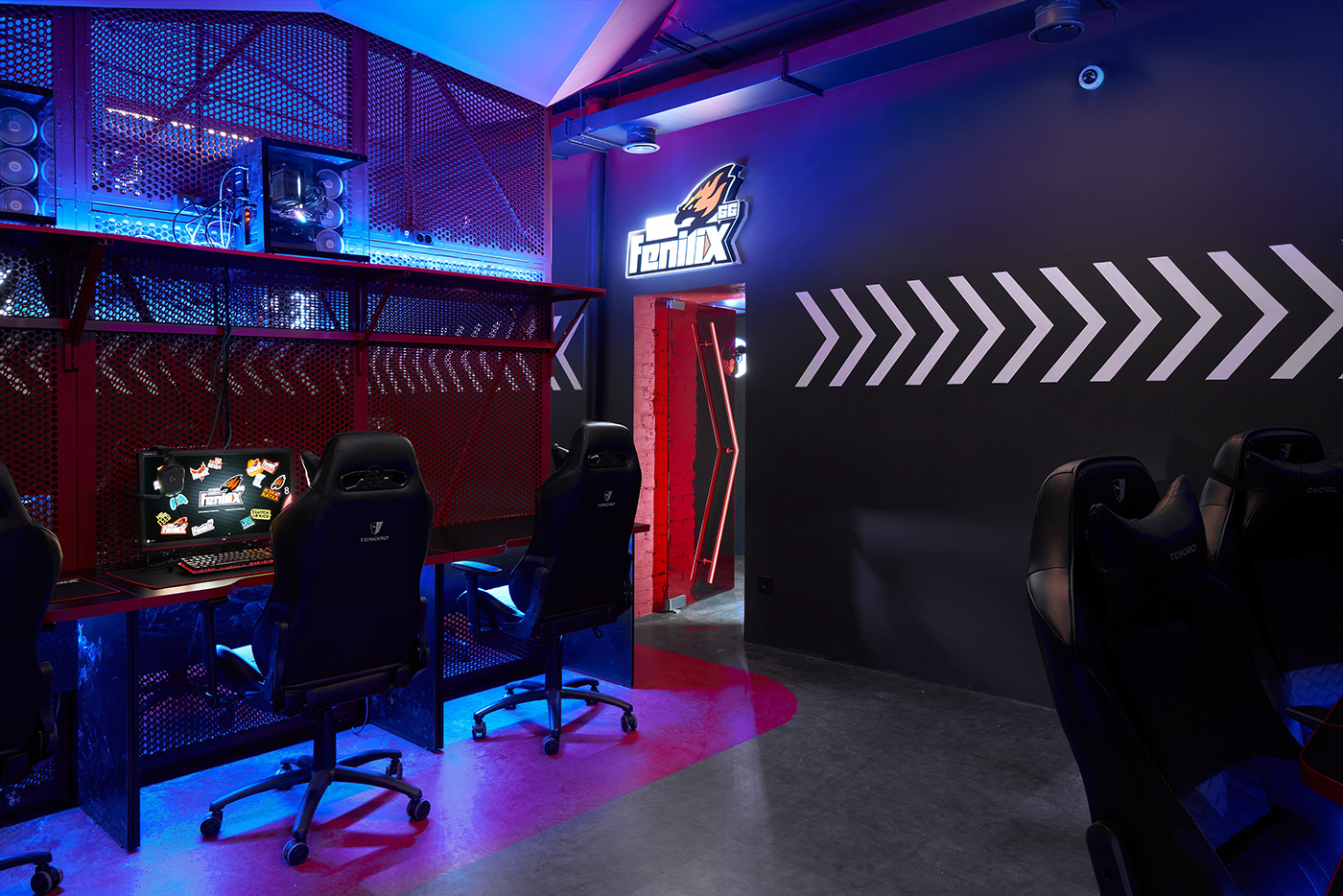 CYBERCLUB FeniiiX GG | Architectural bureau BLACKROOM-5