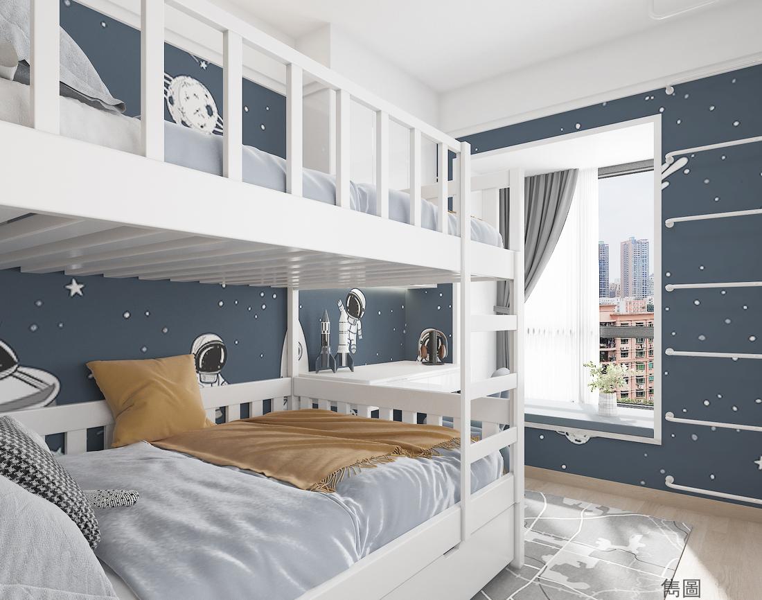 奶咖色日式原木风家居设计-36