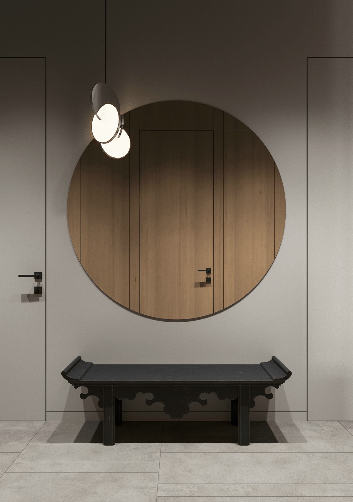 极简优雅的 106㎡无欲无求之家-6