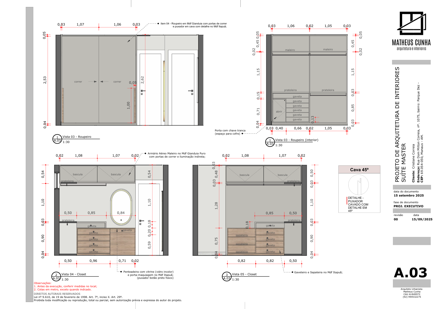 Projeto Suíte Master-4