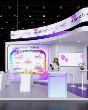 Sanofi CHC - Gian hàng triển lãm