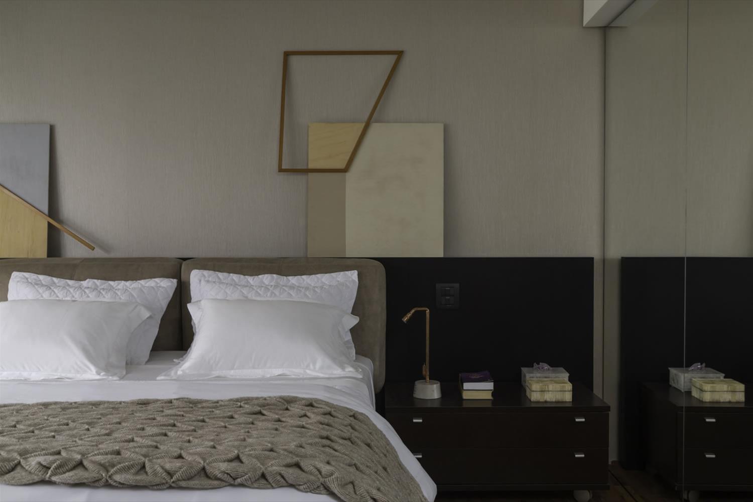 巴西 SP 市 LAF 公寓,木质与玻璃的现代混搭-8