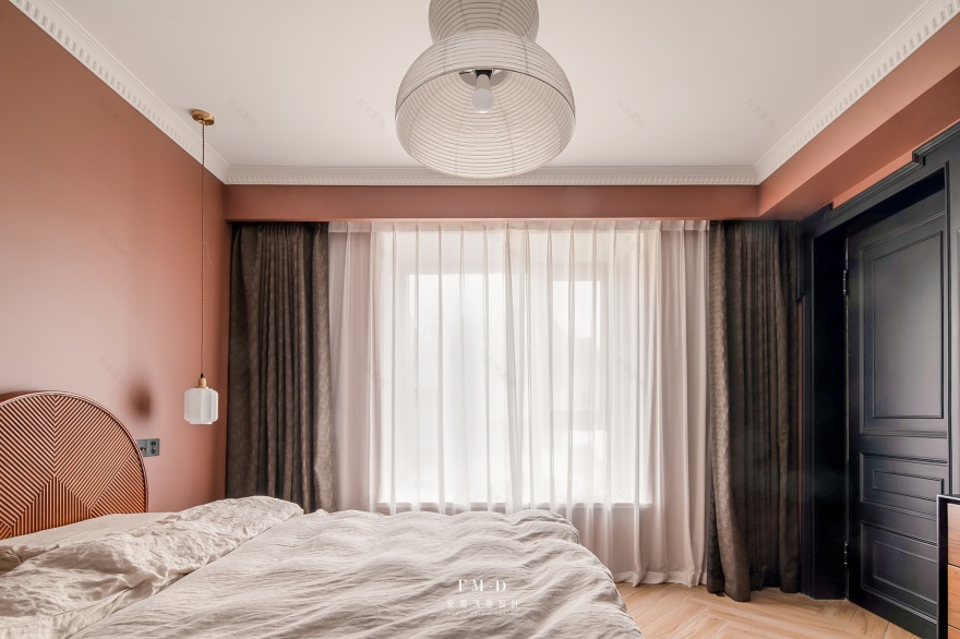 《盛夏》复古北欧风家居设计丨中国合肥丨安徽飞墨设计-56