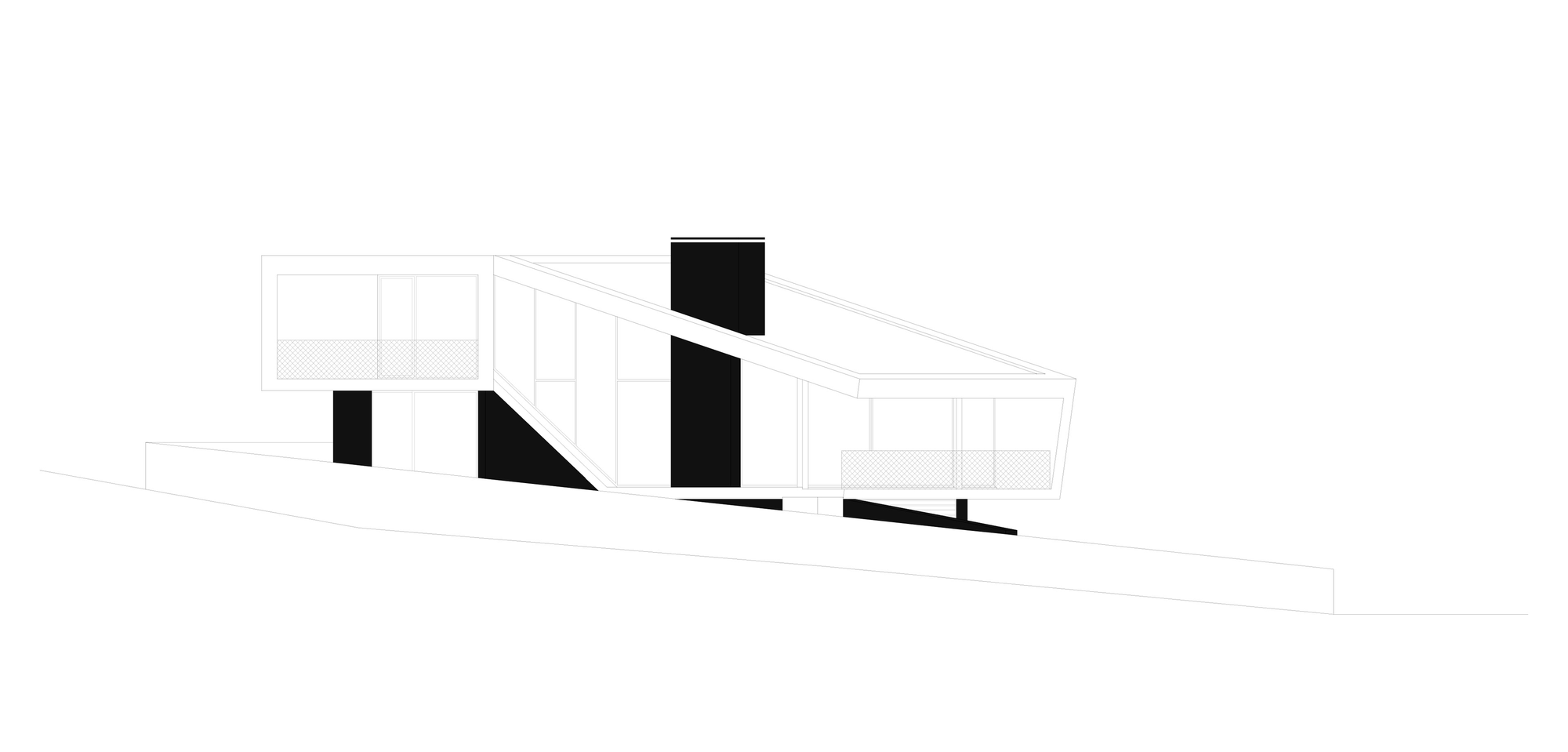 葡萄牙 Vidigal 住宅 | 几何线条与自然光线的完美融合-40