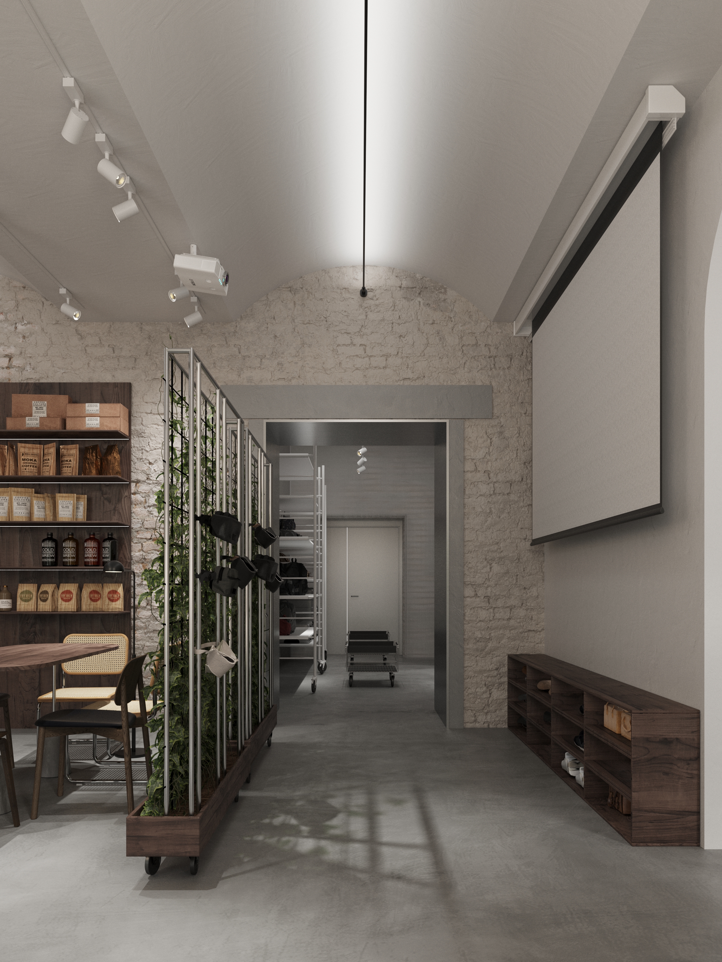 多功能 Proriz Showroom 设计丨乌克兰基辅丨Between the Walls-22