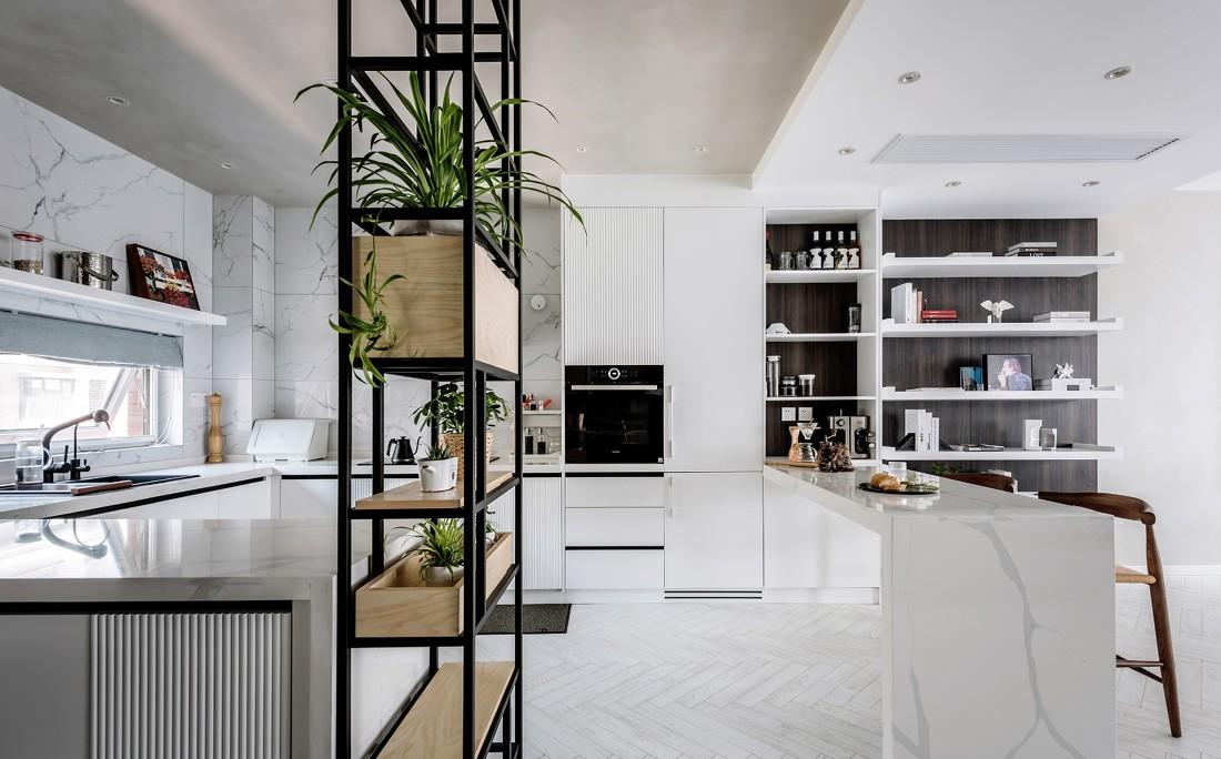 红房子开放式家居设计，自然元素打造复古质感-21