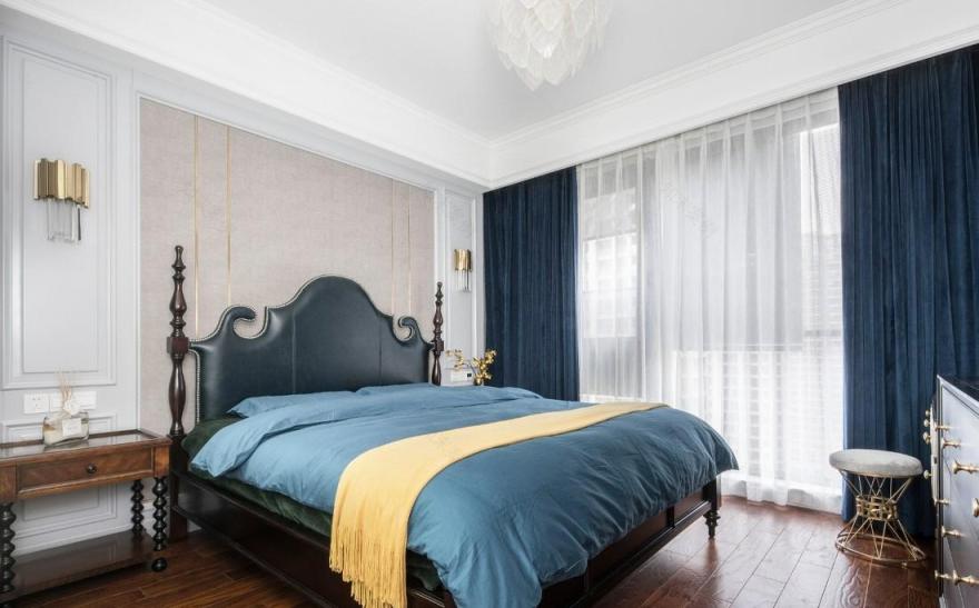 上海谷辰设计丨平层丨【阳光盒子】清爽美式里的优雅慢生活-31