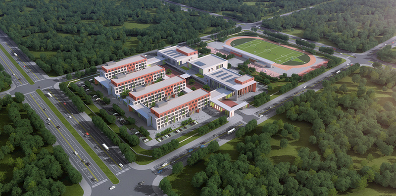 学校规划设计案例效果图-15