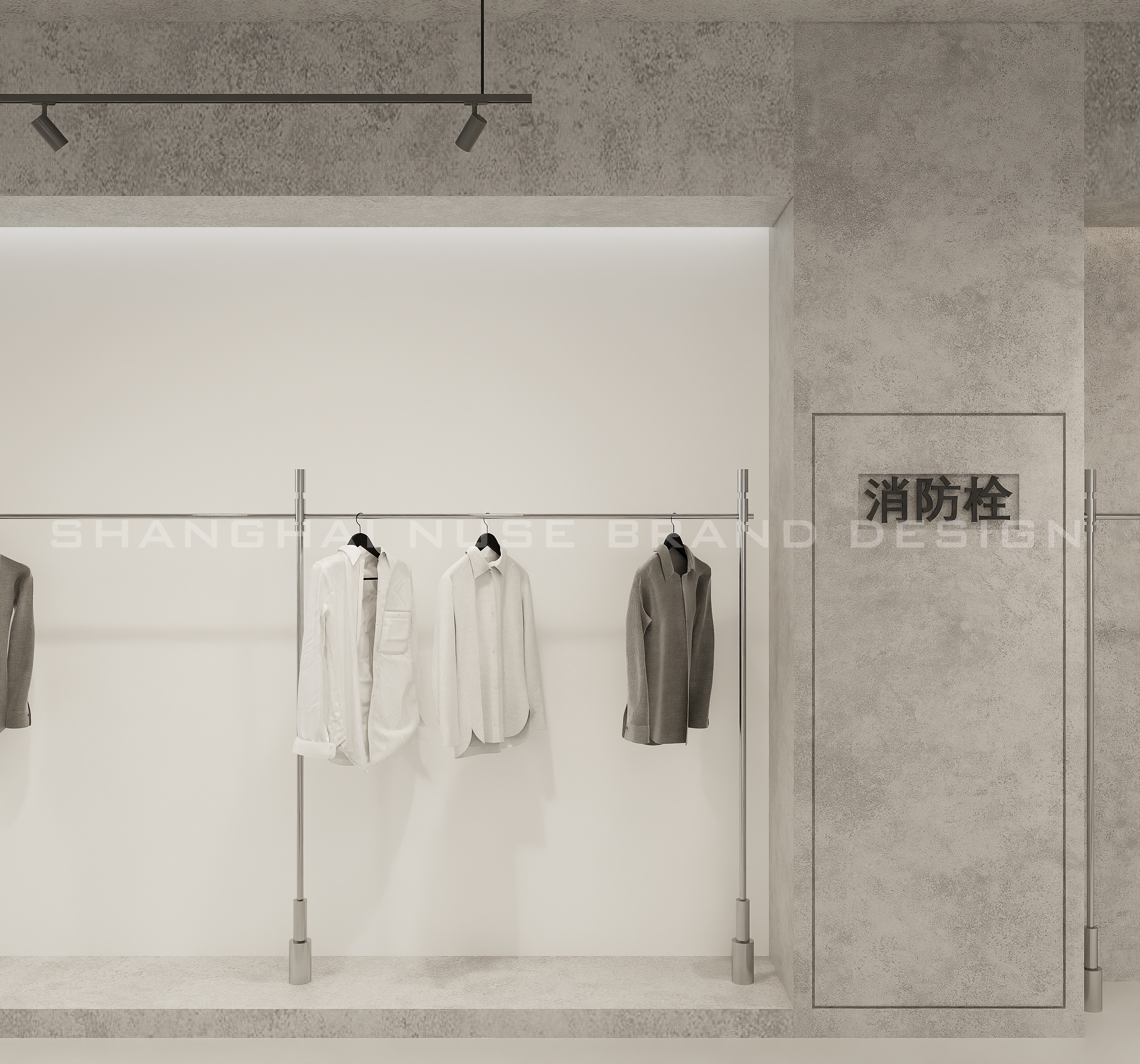 “素阔”男装店工业极简设计丨木村空间设计有限公司-37