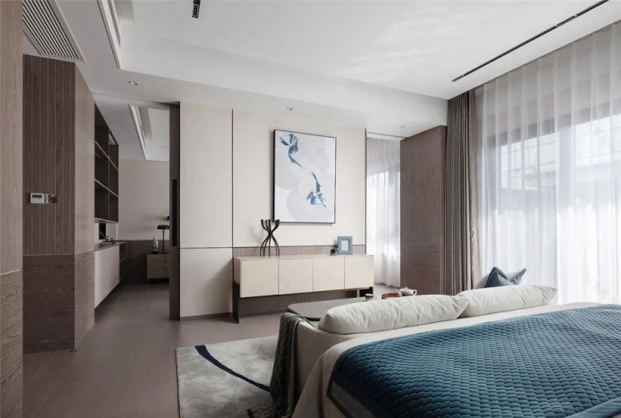 东华时代广场·御园 | 现代东方美学别墅样板-69