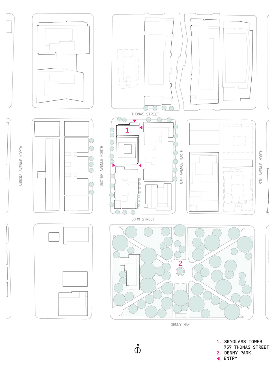 Skyglass 公寓丨美国西雅图丨HEWITT 建筑事务所-20