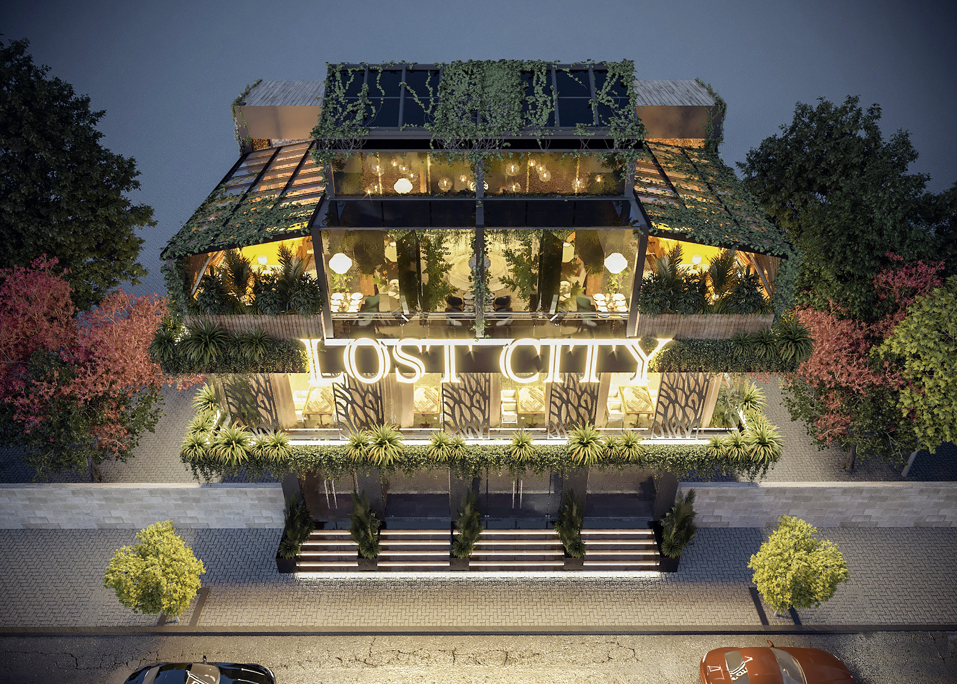 失落之城丨Menna Youssef Design Studio-47