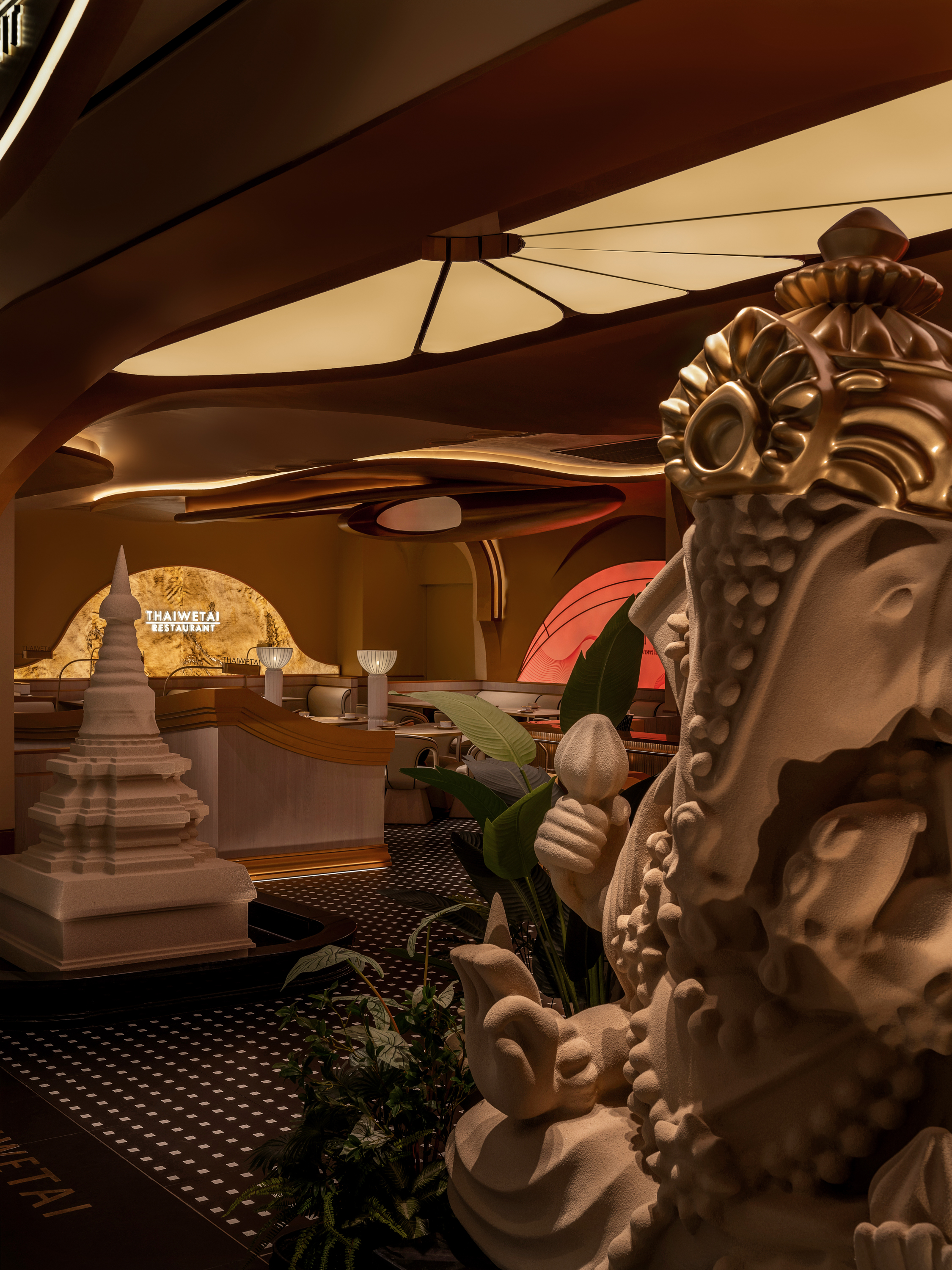 泰味太(泰式餐厅)丨中国杭州丨杭州向北设计咨询有限公司,派克齐(PKQ)空间设计机构-17