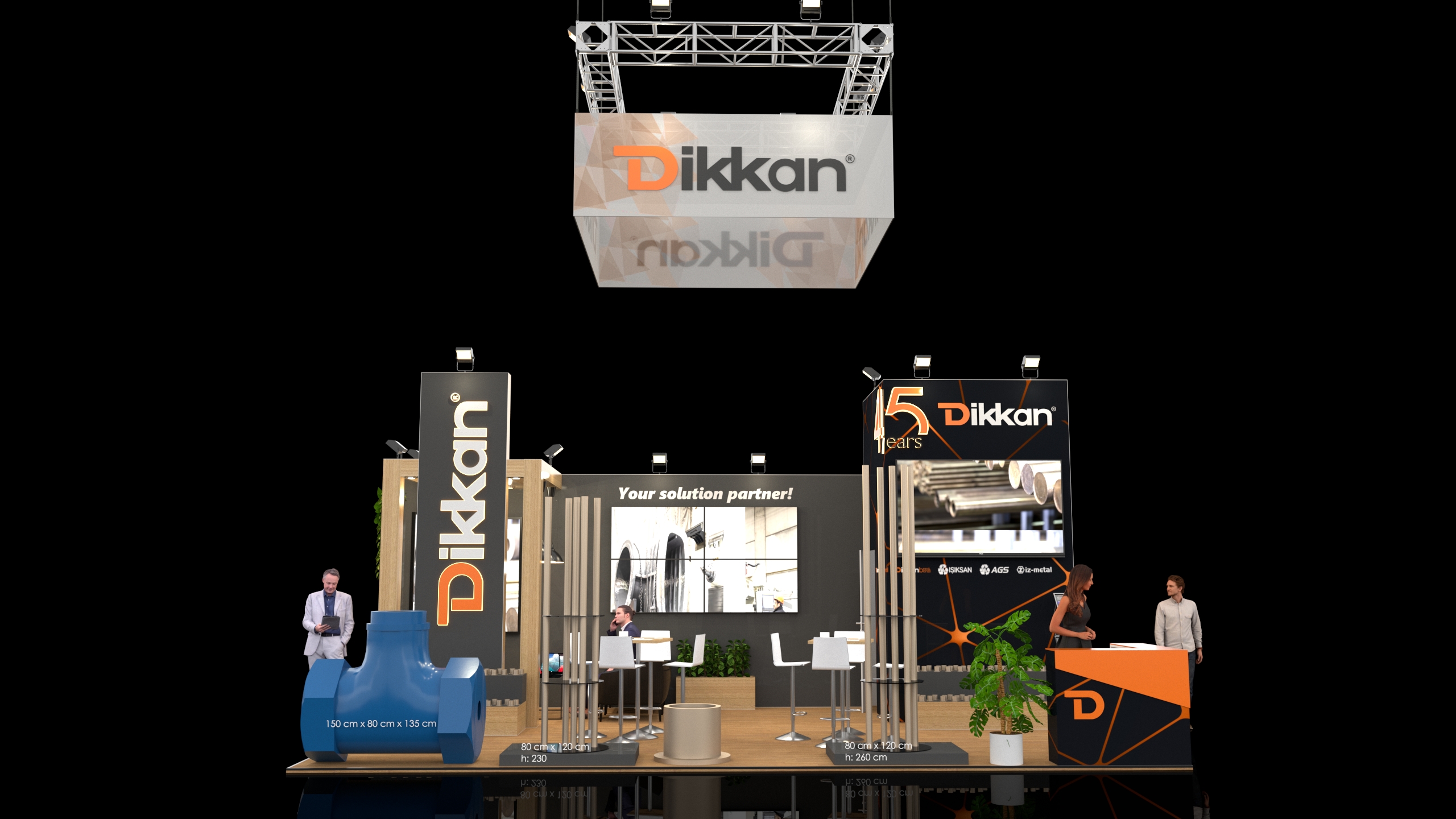 迪坎展览摊位丨德国杜塞尔多夫丨Eylül HİLAL-2