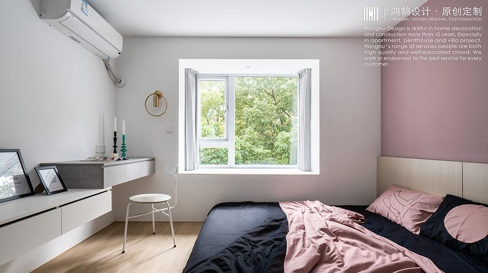 鸿鹄设计上海平层 | 多功能榻榻米书房++ 阳台，美观实用-19