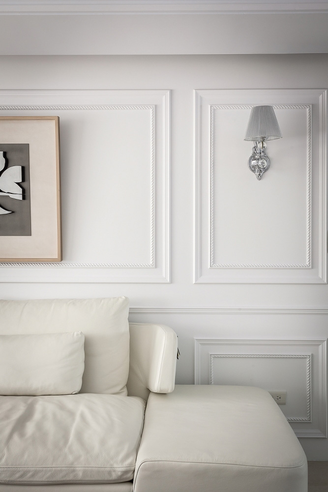 丰越设计打造现代原木金属风格样板间-7