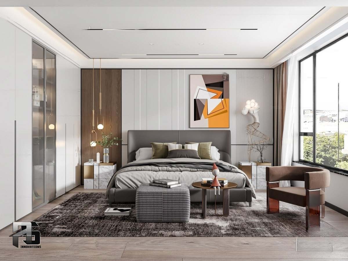 Bedrooms 3d modern styles-5