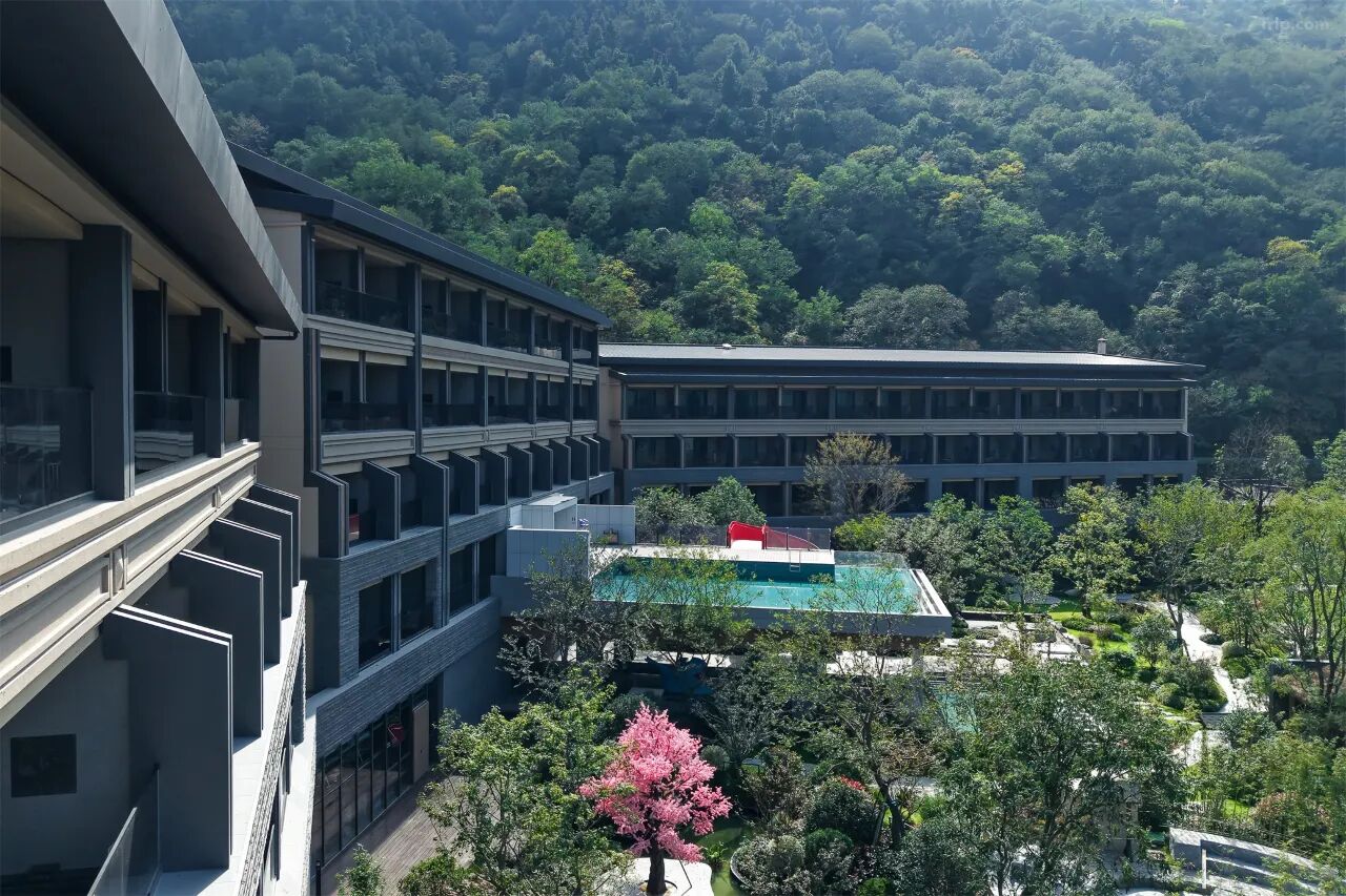 新作｜金螳螂 x “盛唐风雅 自然共生”一麓泉太白君澜温泉度假酒店-1