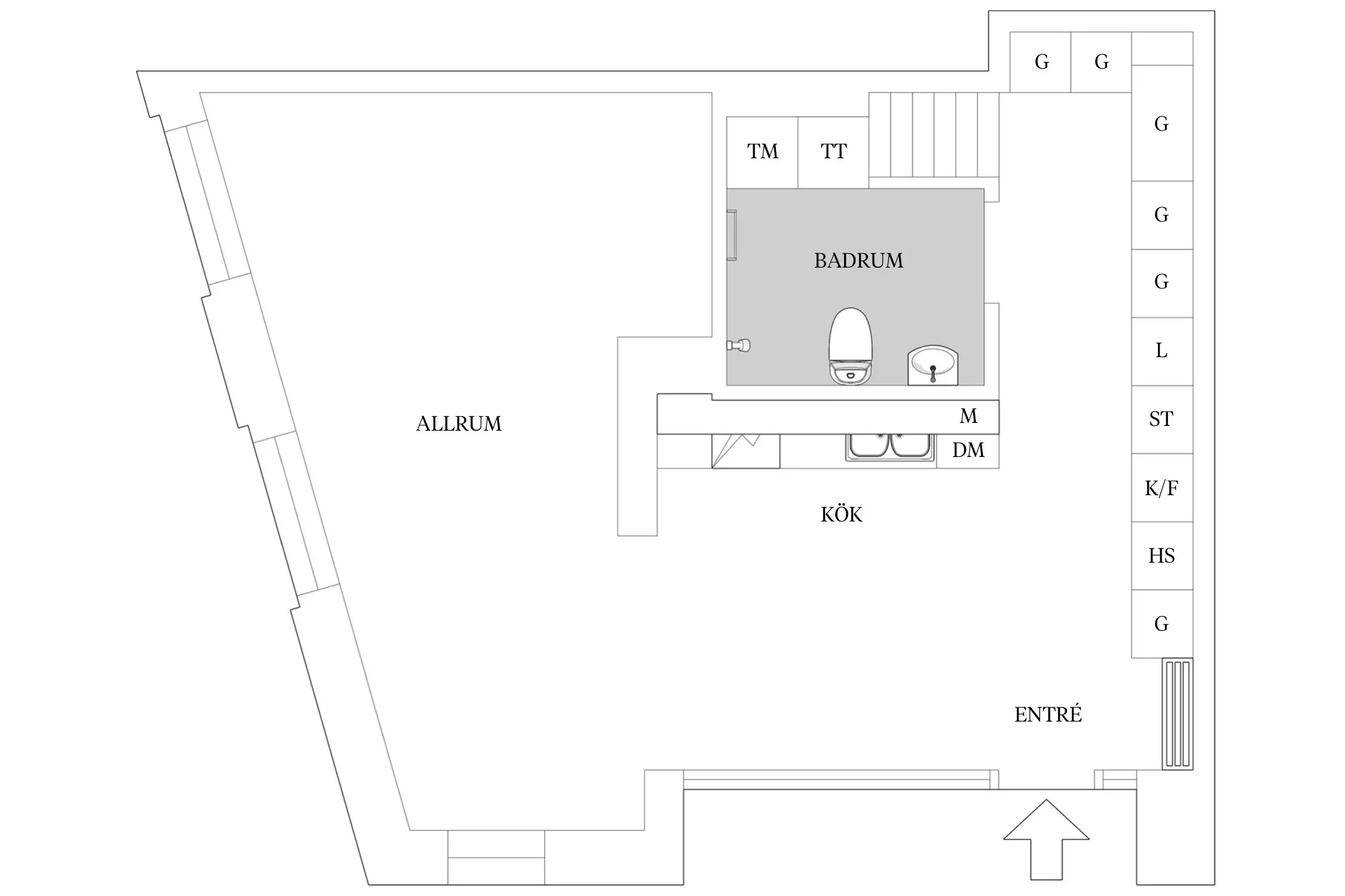 瑞典 71m2 一室公寓,独特设计诠释时尚品味-20
