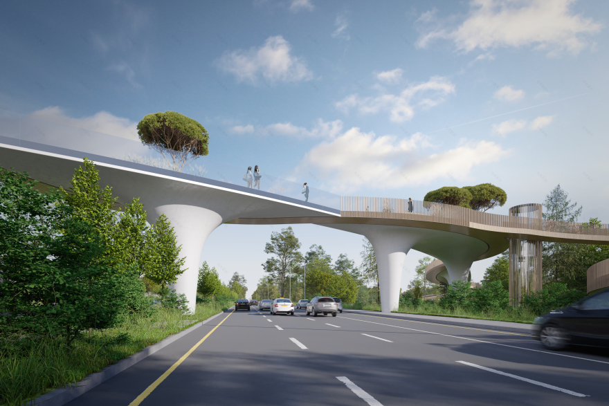 Almaty 行人绿桥丨哈萨克斯坦阿拉木图丨ATRIUM-15