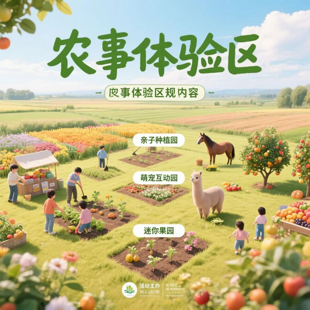 60亩地亲子教育研学基地规划方案：六大核心区打造沉浸式自然课堂-68