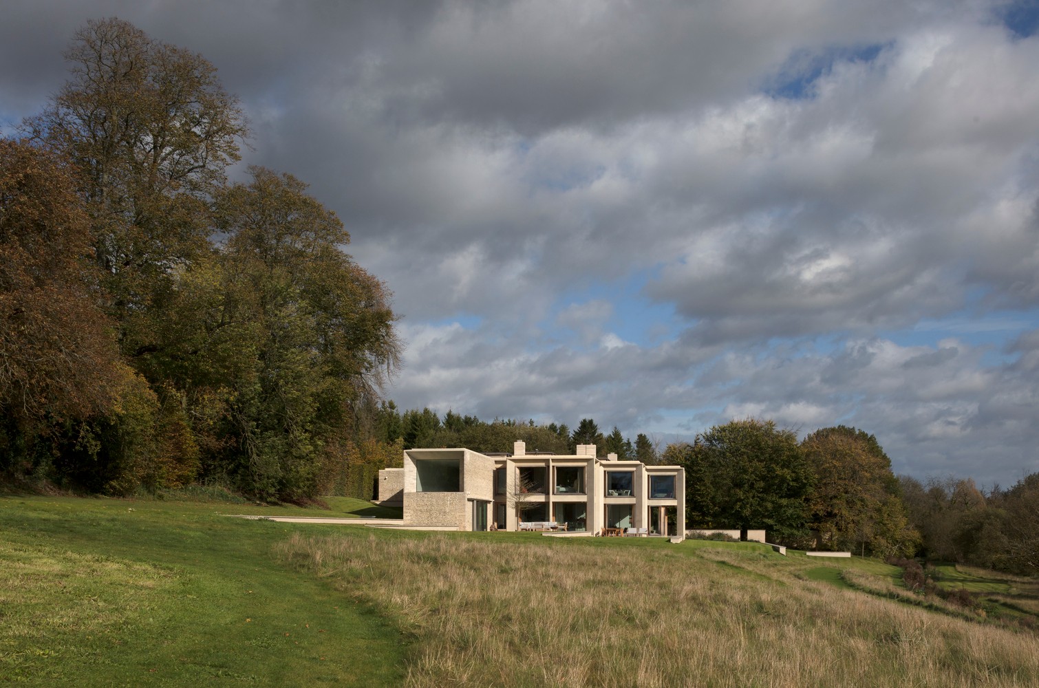 汉普郡住宅 | 融入自然的双层景观之家-16