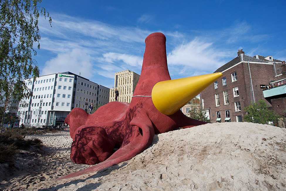 荷兰阿纳姆 Partyaardvark 兔子公园丨艺术家 Florentijn Hofman-10