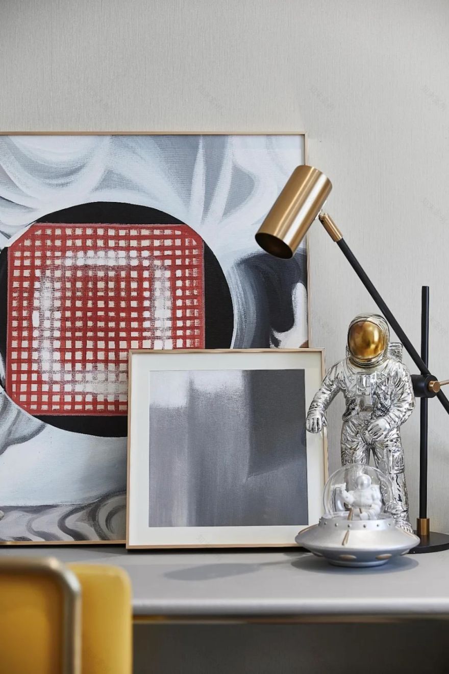 无锡栖霞建设天樾府样板房 | 纽约大都会风格融入生活空间-44