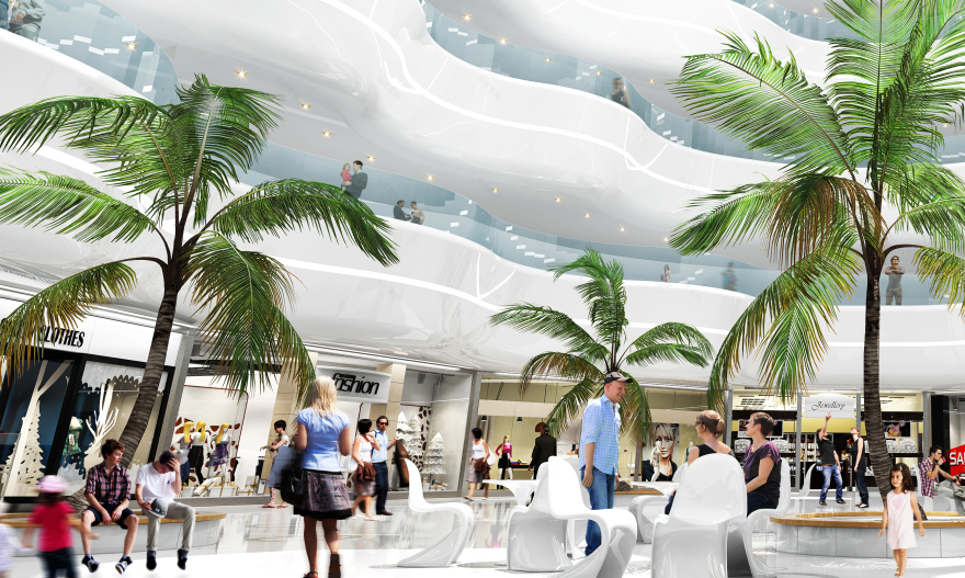 VivoMar · 绿色环保的未来办公餐饮酒店综合体设计-34