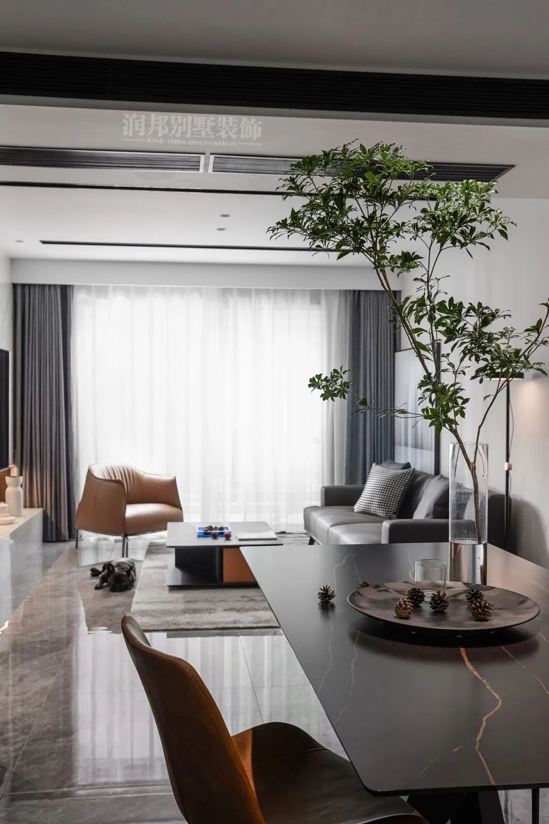 极简意式幸福家 | 无锡恒大华府私宅设计-36