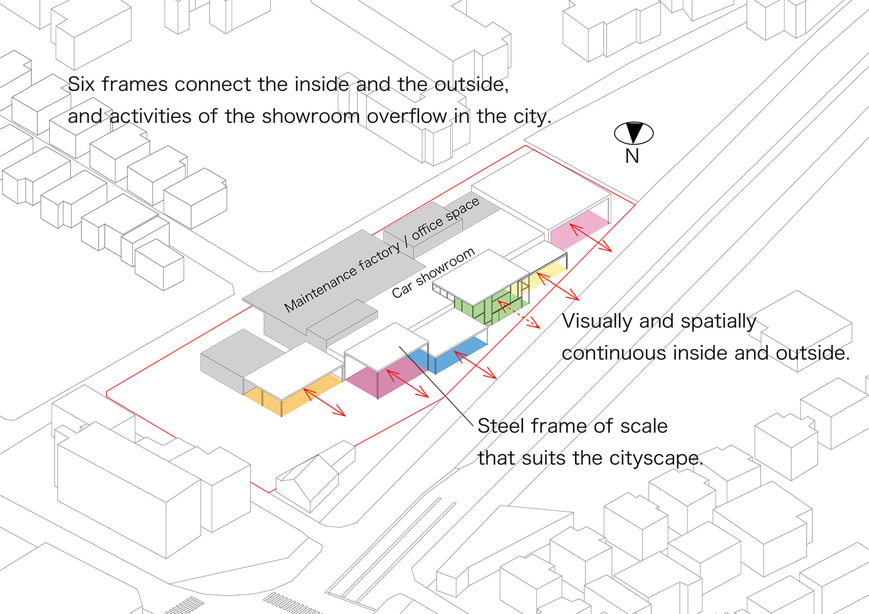 J. Spot Imabari汽车展室及服务商店，日本 / YANOAOYAMA Architecture Design-9